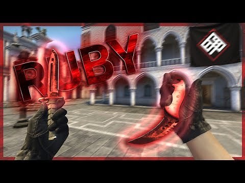 [CS:GO] Ruby - Skin Showcase (All Knives)
