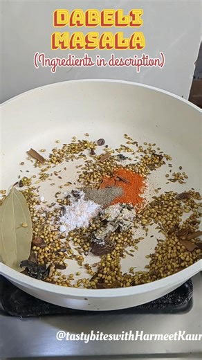 Homemade Dabeli Masala 🌶️ No Readymade | Street Taste I Would you try this at home? 😍”