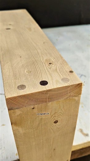 Strong Wood Connection with Rosewood Dowels#woodworking #tips #diy