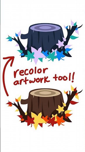 How To Use the Recolor Artwork Tool in Illustrator #art #digitalart #arttips #illustrator