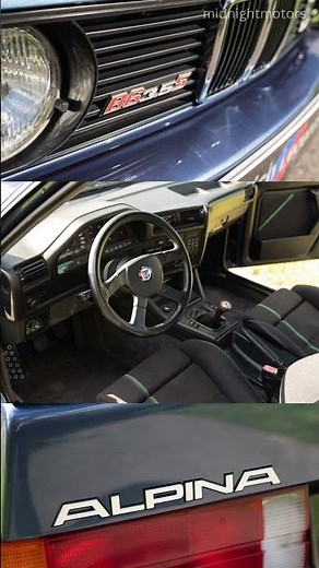 ALPINA E30 B6 3.5 S – Rare BMW Performance Icon