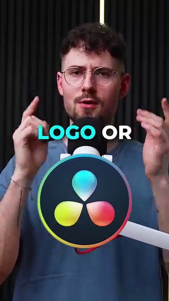 Turn 2D Logo into 3D animation in Davinci Resolve 18 #davinciresolve #editingtutorial #3danimation