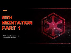 [M4A] Sith Meditation (ASMR) part 1 [Dark Side] [Sith Roleplay]