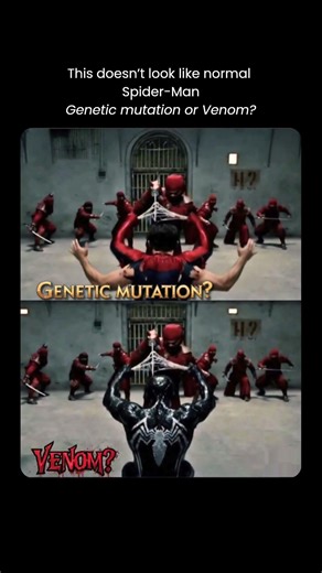 Genetic Mutation vs Symbiote Spider-Man 🕷️