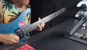 1.9K views · 36 reactions | Far Behind By Candlebox  Thomson TW-001 Headless Electric Guitar ️11,990.00 Full Setup  Guitar Bag, Guitar Cable, Allen Key & Guitar Pick  Mickey & Missy's Store 09278741758 Demo by: Christopher Silla Backing Track: alvin de leon | Russel Cruz Sarmiento | Facebook