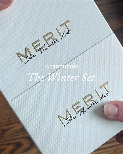 Introducing The Winter Set — a (very) limited edition collection for eyes, lips, and cheeks, including two new, exclusive shades. Get the full look: – New Signature Lip Liner in Courmayeur – New Shade Slick Sheen in Courmayeur – New Mini Flush Balm in Courmayeur – New Solo Shadow Sheen in Mink – Mini Clean Lash Mascara in Black – Brush No. 2 Exclusively at MERIT. | MERIT