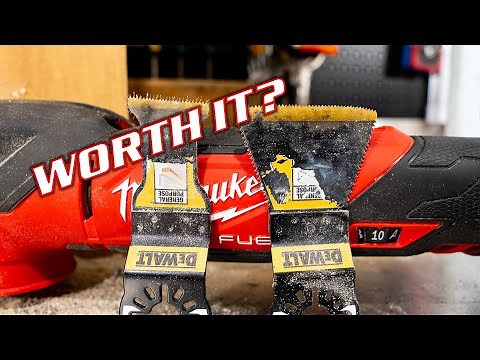You NEED These? NEW DeWalt OMT Blades for Wood, Drywall, and Metal