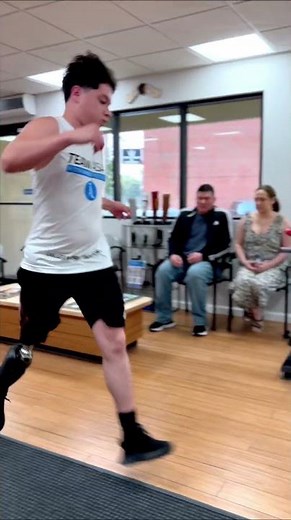 Larry | Running with Above Knee Prosthetic Leg