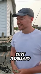 Why does this house cost a dollar? #reels #mrbeast #house #cheap #ohno | MrBeast