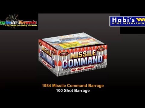 Missile Command Barrage - 1984 | Kryptonite Fireworks