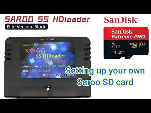 Saturn Saroo Setting up own SD card Part 4
