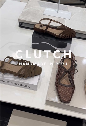 Descubrí una nueva marca peruana que acaba de llegar como Marca Invitada a @oechsleperu 🤎✨ Clutch tiene diseños súper lindos y fáciles de incorporar a distintos looks 📍Encuéntrala por tiempo limitado en oe Real Plaza Salaverry, Jockey Plaza y La Rambla San Borja. #Clutch #MarcaInvitada #oe #ModaPeruana #Zapatos