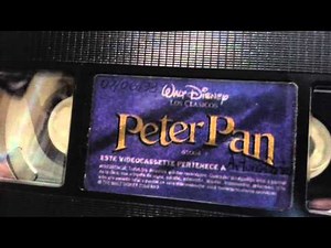 Unboxing: Peter Pan VHS