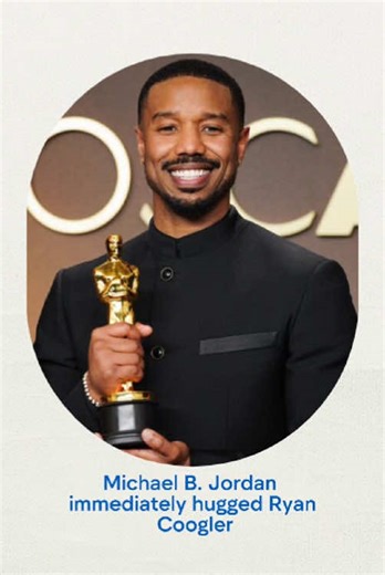 It’s no surprise that Michael B. Jordan immediately hugged Ryan Coogler after winning the Best Actor Oscar—he was, in truth, paying tribute to Chadwick Boseman.#usa #fyp #celebrity #Oscar #America #NewYork #RyanCoogler #MichaelBJordan #chadwickboseman