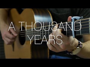 Christina Perri - A Thousand Years - Fingerstyle Guitar Cover