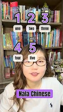 Learn Chinese Numbers 1–5 | Easy Mandarin for Beginners #learnchinese #freemandarinchinese