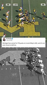 USC can’t seem to stop Michigan’s run game so far | College Football on FOX