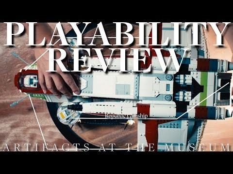 LEGO Star Wars UCS REPUBLIC GUNSHIP (75309) – Playability | Artifacts at the Museum