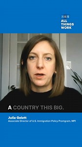 Immigration policy changes are reshaping workplaces everywhere, affecting employees and employers alike. What do these shifts mean for your business? On the latest episode of #AllThingsWork, experts Justin Ladner (SHRM) and Julia Gelatt (Migration Policy Institute) break down the latest trends, compliance essentials, and what businesses can do to shape the future of immigration reform. 🎧 Tune in: https://shrm.co/r3zljx -- Explore SHRM’s all-new flagships. Each content journey features engaging 