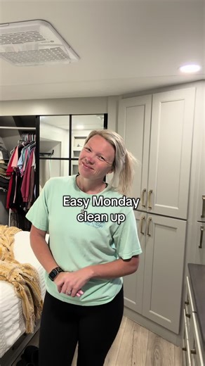 Easy Monday RV Clean Up Tips