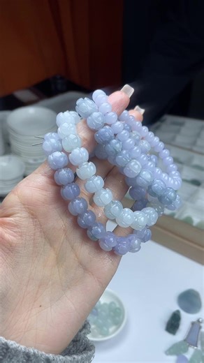 DIY Lavender Purple Jadeite Bracelet