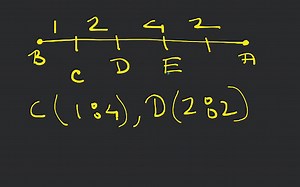 B are (-2,-2) and (2,-4), respectively find the coordinates of ... | Filo