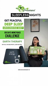 😴 Get your best sleep ever with our revolutionary grounding mat. 💤Fall asleep faster, 😩Sleep deeper 🌙Wake up feeling refreshed. Limited Offer 100 Days Money back Challange Try it now and start enjoying the benefits of improved brain function, reduced chronic pain & inflammation. #GroundingMatSleepSolved #NaturalHealthHacks Source : Reviewed Article Practical applications of grounding to support health https://www.ncbi.nlm.nih.gov/pmc/articles/PMC10105020/ | Grounding Mat