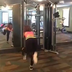 The moment the real work out starts. | ICandy