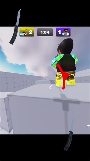 みんなはどのナイフスキンが好き❓ #rivals #roblox #ロブロックス #上手いと思ったら高評価 #robloxrivals #ライバル #ロブロックスライバル