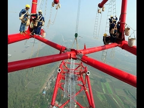 World's highest power pylon stands tall in China