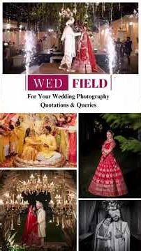 Wedfield Events combines expert photography with cutting-edge graphic design