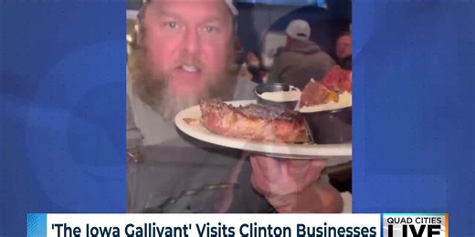Iowa travel influencer spotlights Clinton as must-visit destination