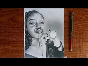 Drawing Sky Victor | Realistic Timelapse Art Step by Step