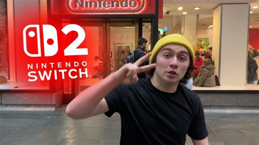 Nintendo superfan starts camping out for Switch 2 launch at Nintendo NY