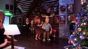 Reindeer Transformation Scene