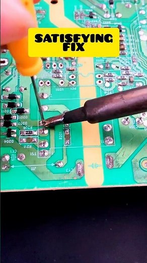 Perfect PCB Soldering Technique | Satisfying Electronics Assembly 🛠️✨ #diy #pcbrepair #soldering
