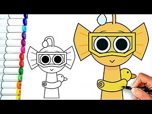 How To Draw Bailey | Incredibox Sprunki