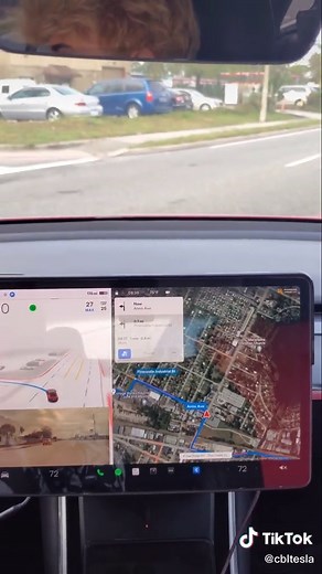 tesla fsd driver on TikTok