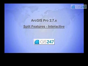 Editing with ArcGIS Pro - Split Features: Interactive