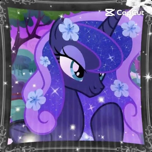 princess luna human fanart 🌙 ♡