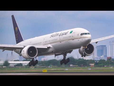 Momen Spektakuler! Beragam Maskapai Dunia Takeoff & Landing di Bandara Soekarno-Hatta CGK
