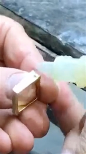 Testing Gold. Watch the full video #jewelrytutorial #jewelryrepair