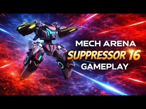 Mech Arena Gameplay || Redox With Dual Suppressor 16 ||