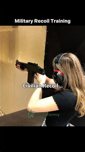 Military Recoil Control Training