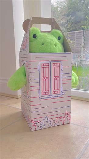 Unboxing My Build A Bear Frog! Cute Teddy Frog