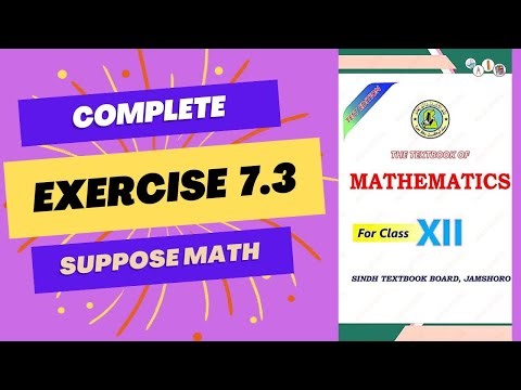 Class 12 | Exercise 7.3 (Equation of a line) | Sindh Board (New Course)