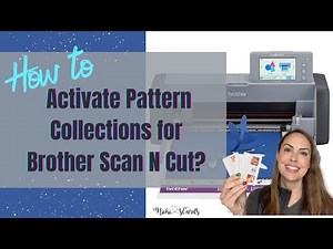 How to Activate Pattern Collections for Brother Scan N Cut in Canvas Workspace #brotherscanncut