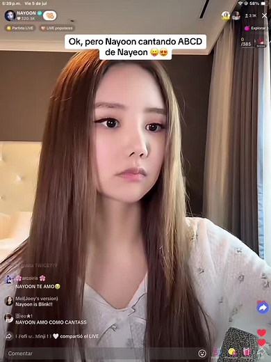 NAYOON TikTok Live Moments: Singing, Games, and Fun!