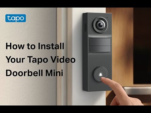 How to Install Your Tapo Video Doorbell Mini | Tapo D205