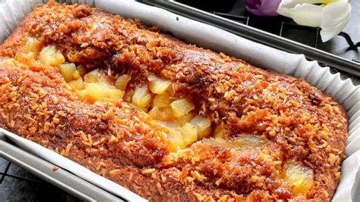 Pineapple cake that is perfectly moist sweet and delicious